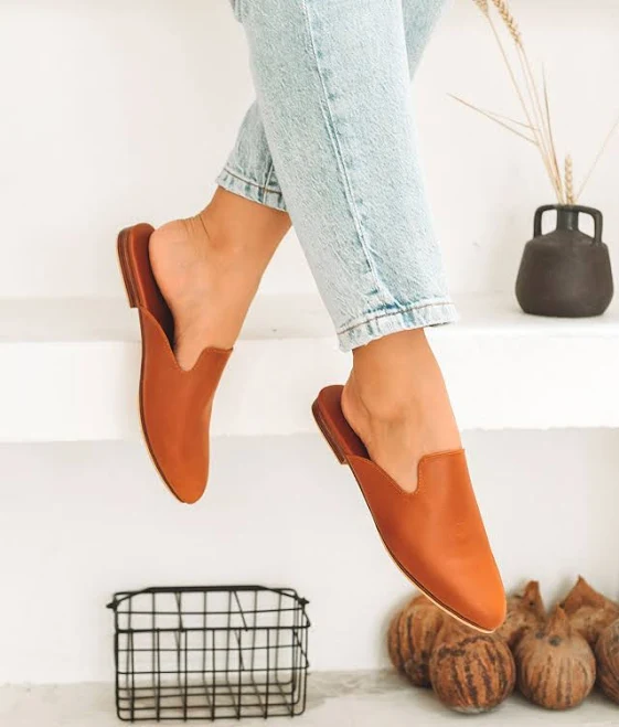 Women's Leather Mules