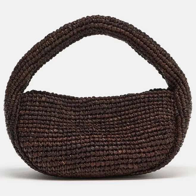Zara Raffia Handbag