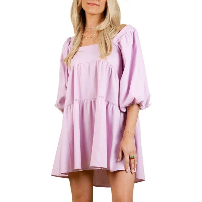 Jean Babydoll Dress