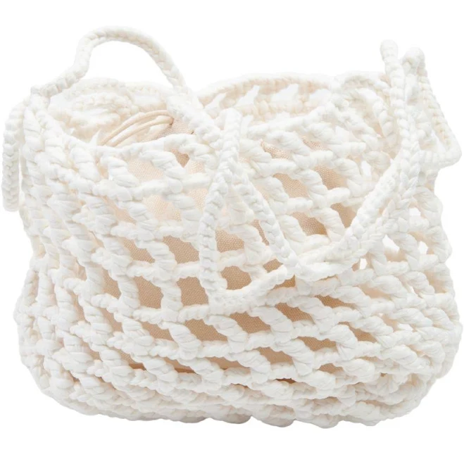 The Sea Woven Rope Shoulder Bag