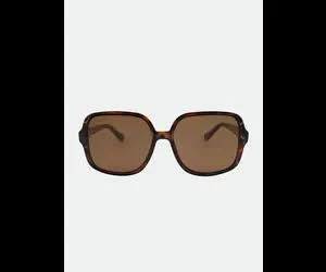 Otra Eyewear Annie Round Oversized Tortoiseshell Sunglasses