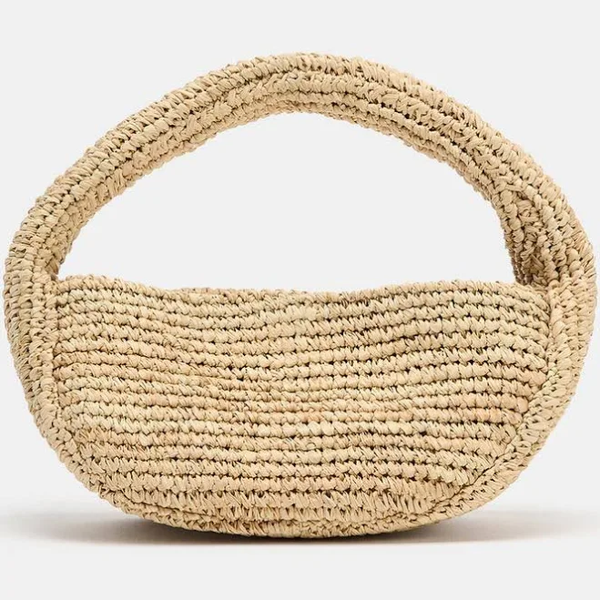 Zara Raffia Handbag
