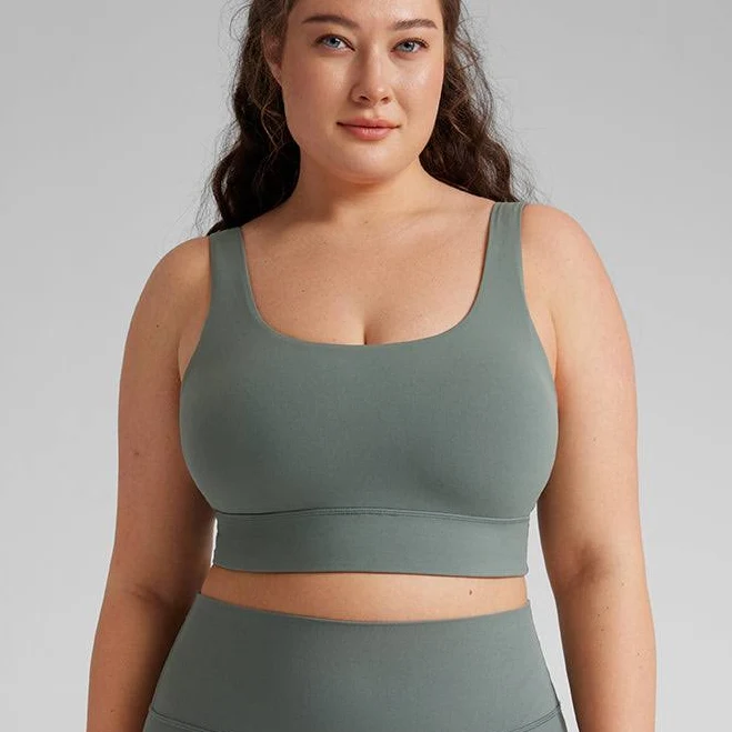 CRZ YOGA Women's Butterluxe Bra U Back Longline