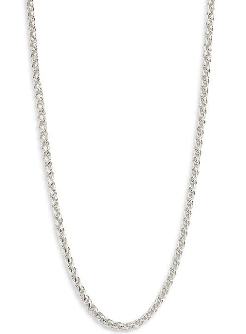 14K Gold Plated Demi Fine Wheat Chain Necklace