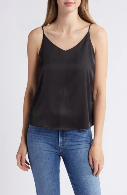 Nikki Lund Women's Sleeveless Satin Camisole