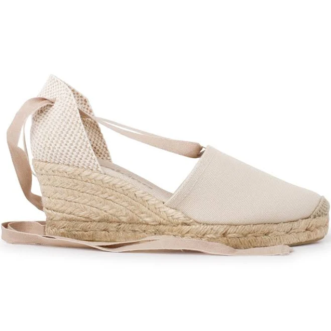 Biankina Almanera Eco Canvas Vegan Espadrille Wedge