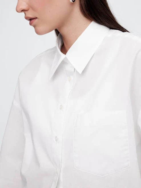 Gap Women's Oversized Poplin Shirt