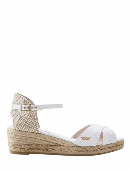 Viscata Salina Canvas Espadrille Sandal Wedges