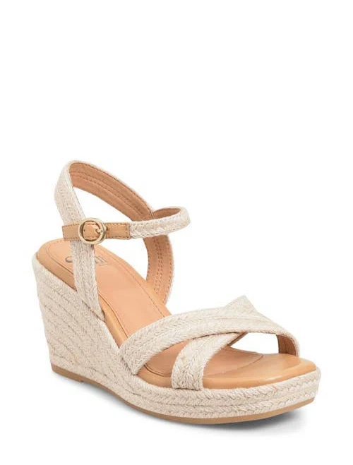 Sofft Women's Newbury Platform Espadrille Wedge Sandals