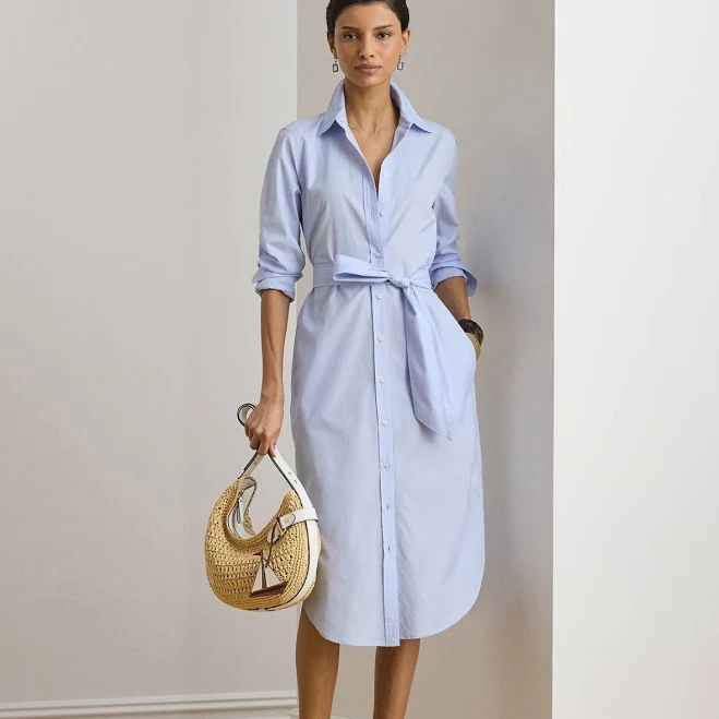 Ralph Lauren Women's Cotton Shirtdress