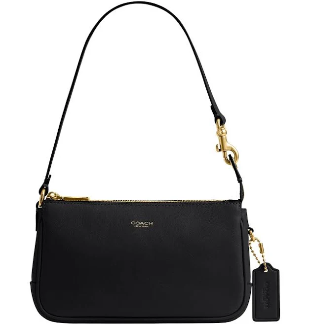 Coach Women's Plaza Leather Shoulder Bag