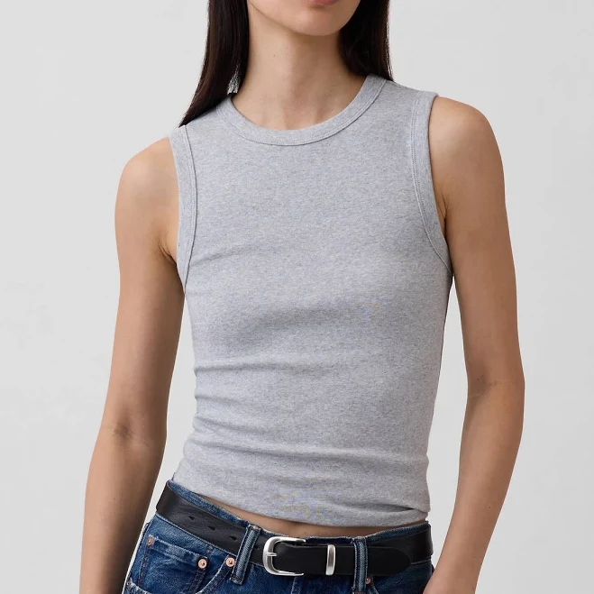 Gap Women's Modern Crewneck Tank Top