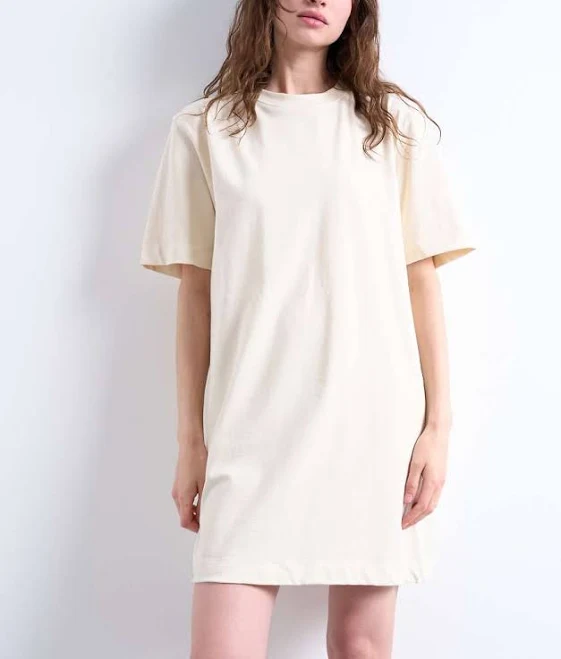 Topshop Oversized Premium Short Sleeve T-Shirt Dress