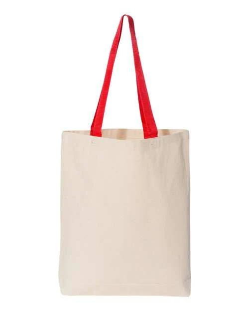 Q-Tees 11L Canvas Tote