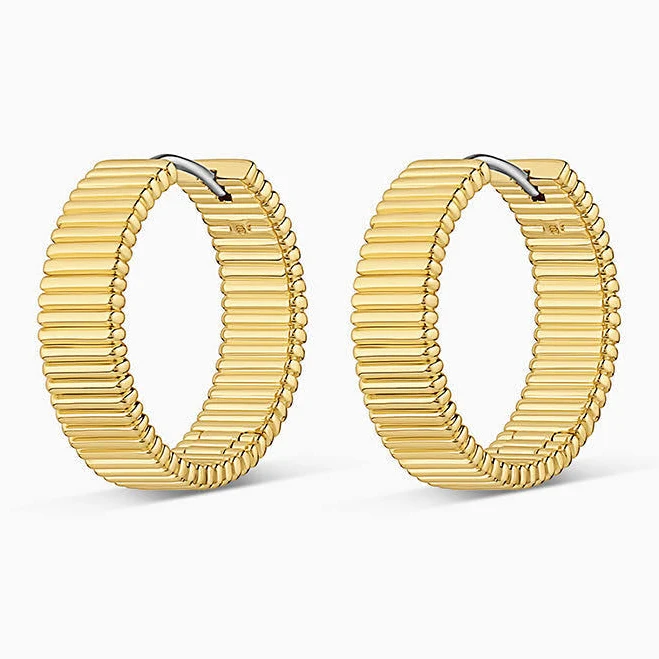 GORJANA Women's 18k Gold Catalina Hoops