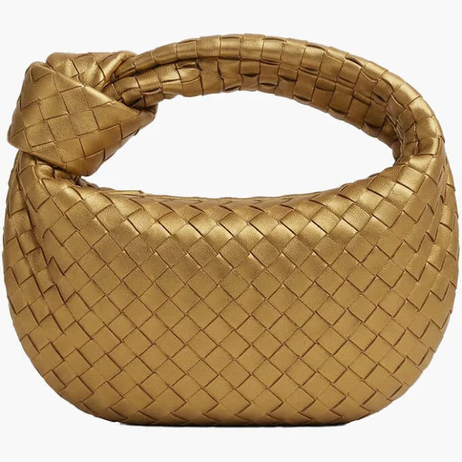 SOERA Women's Mini Woven Vegan Leather Handbag