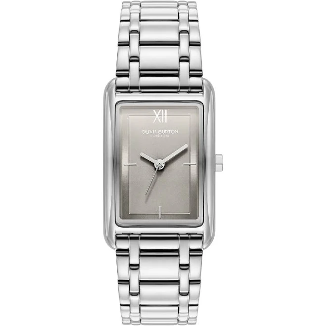 Olivia Burton Women's Grove Rectangular Stainless Steel Watch