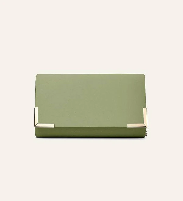 Azazie women's Bags Pistachio Matte Satin Bridesmaids Satin