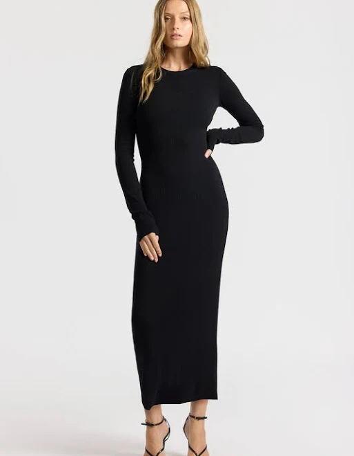Verona Crewneck Maxi Dress
