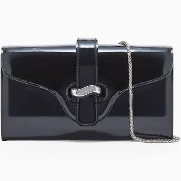 Emporio Armani Patent Leather Mini Shoulder Bag