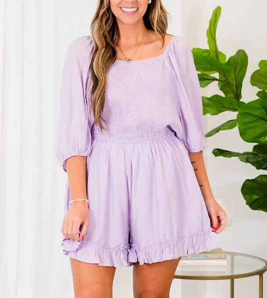 Chic Soul Women's Feeling The Love Romper