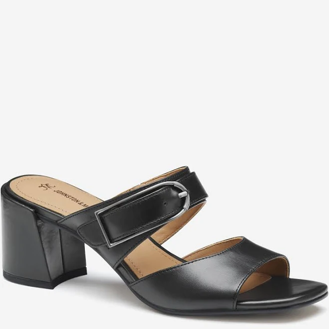 Johnston & Murphy Women's Everly Buckle Slide Sandals