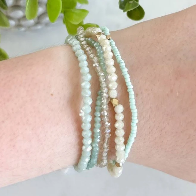 Seafoam Bracelet Set