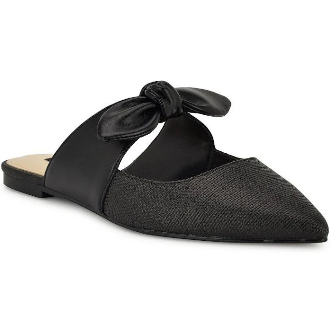 Nine West Women's Bowin Pointed Toe Slip-On Mules
