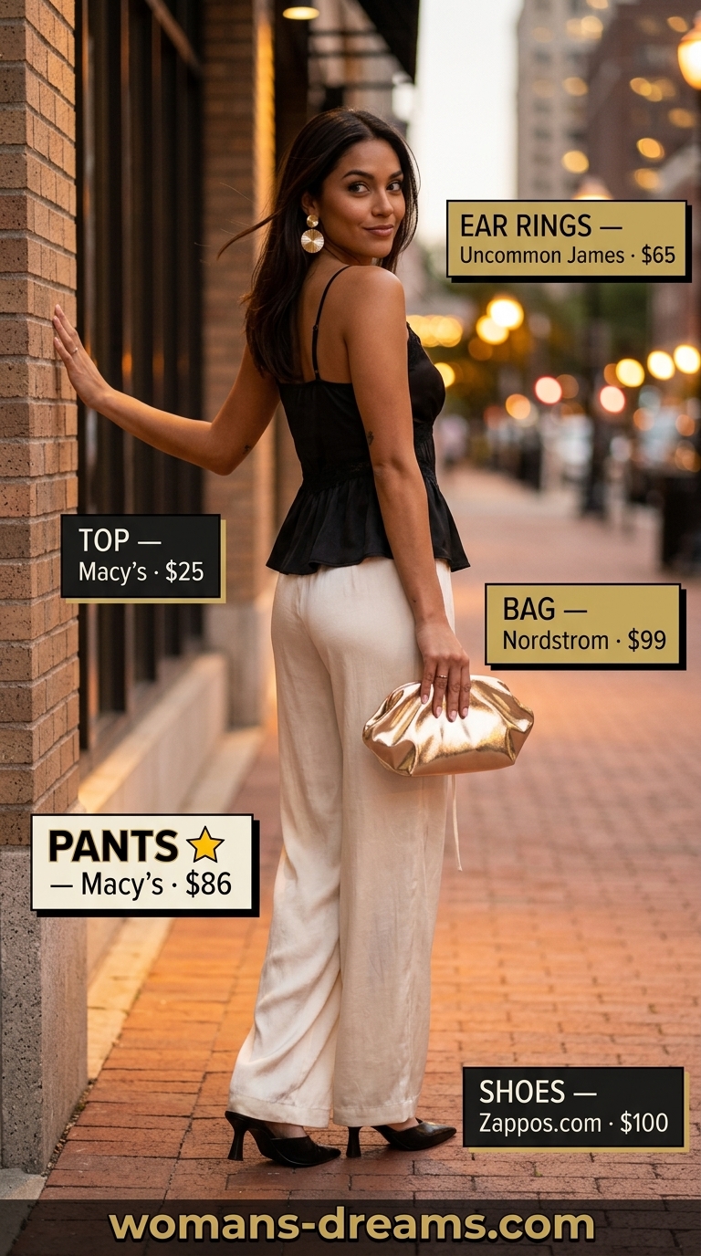 Summer Evening Romance Trousers