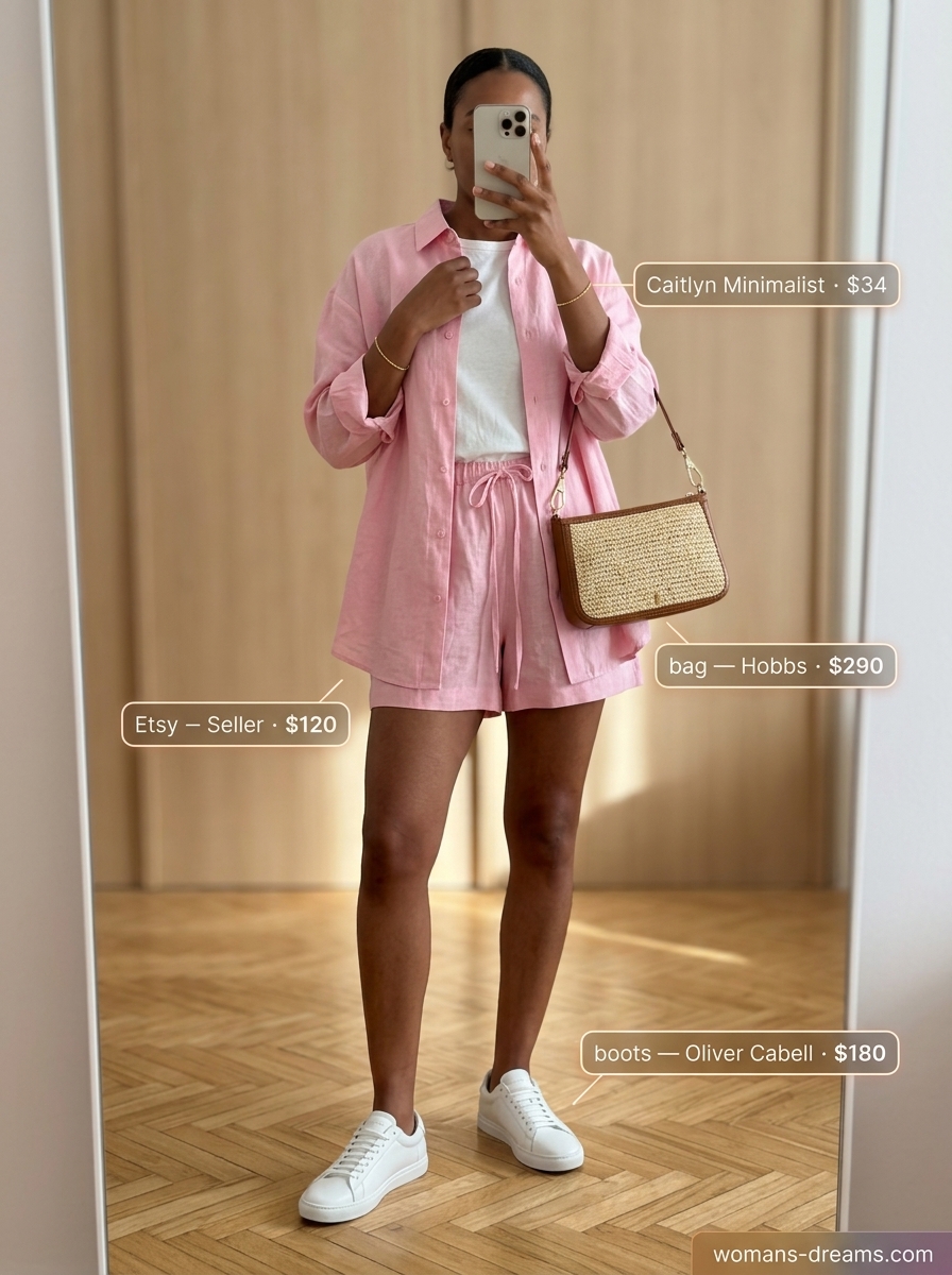 Summer outfits for women with caramel hair 2026 outfit idea - fashion styling inspiration