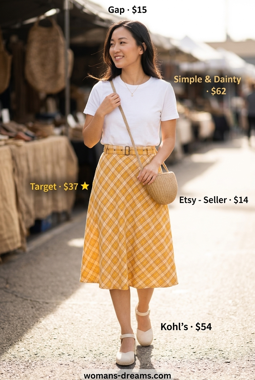 Summer outfits for women with caramel hair 2026 outfit idea - fashion styling inspiration