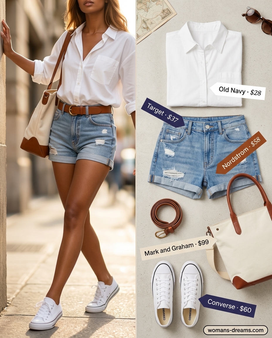 Summer outfits for women with caramel hair 2026 outfit idea - fashion styling inspiration