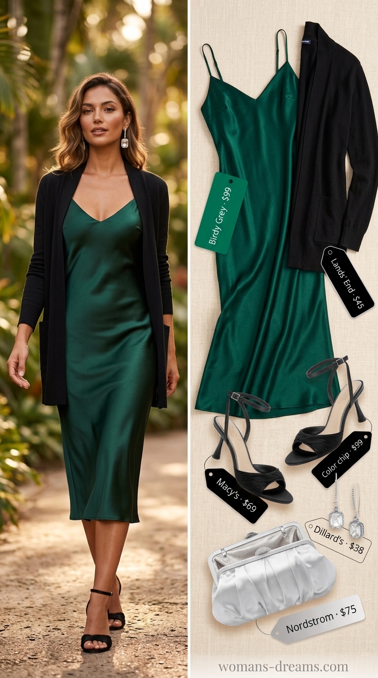 Urban Explorer Chic: cream wide-leg pants, black knit top, mules. Summer vacation outfits for women 2026.