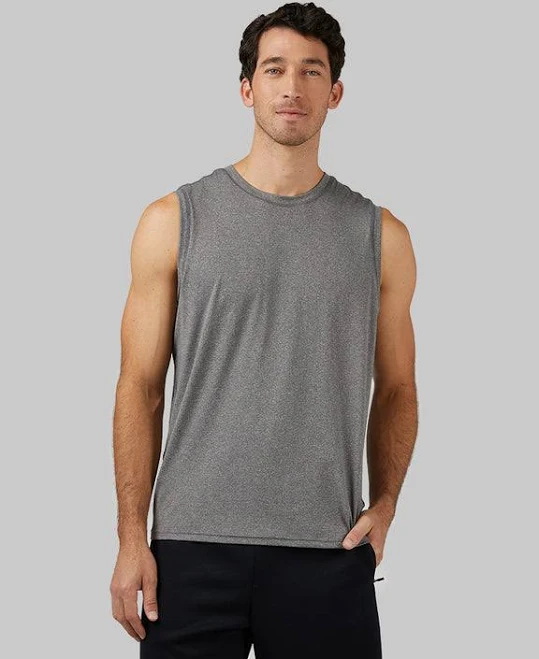 top 32 Degreees Men's Cool Classic Relaxed Tank | Anti-Odor | 4-Way Stretch | Moisture Wicking 32 Degrees $4.99