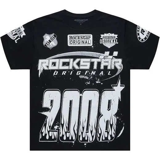 top Amos 2.0 Graphic T-Shirt Rockstar Original $15