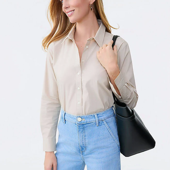top Ann Taylor Women's Relaxed Perfect Shirt Ann Taylor $38.99