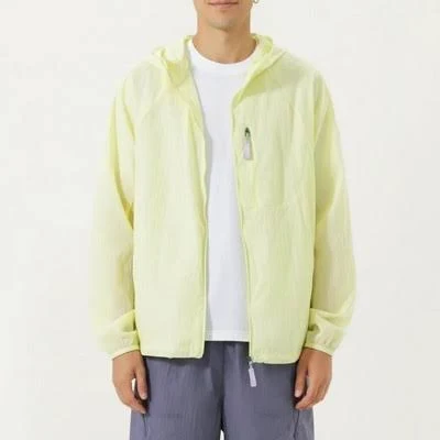 windbreaker Anna-Kaci Men's Lightweight Windbreaker Jacket with Hood Full Zip Closure Chest Zipper Pocket and Elastic Cuff Target $72.99