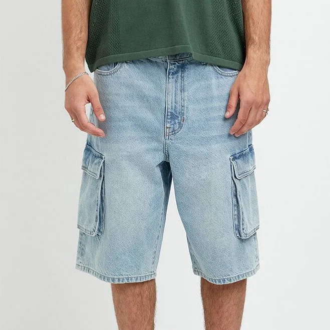 shorts Austin Men's Extreme Baggy Cargo Jean Shorts PacSun $49