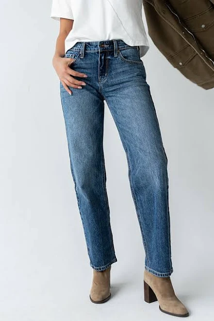 jeans böhme Rendall Relaxed Straight Leg Non Stretch Jeans böhme $79.5