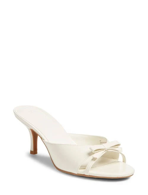 shoes BP. Zaya Heeled Sandal in White Ice at Nordstrom, Size 5 Nordstrom $59.95