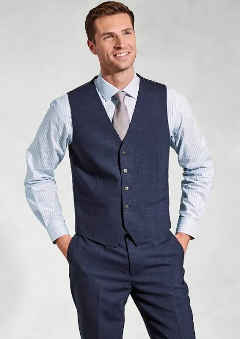 vest Brook Taverner Tailored Fit McKellen Linen Blend Suit Vest Brook Taverner US $129