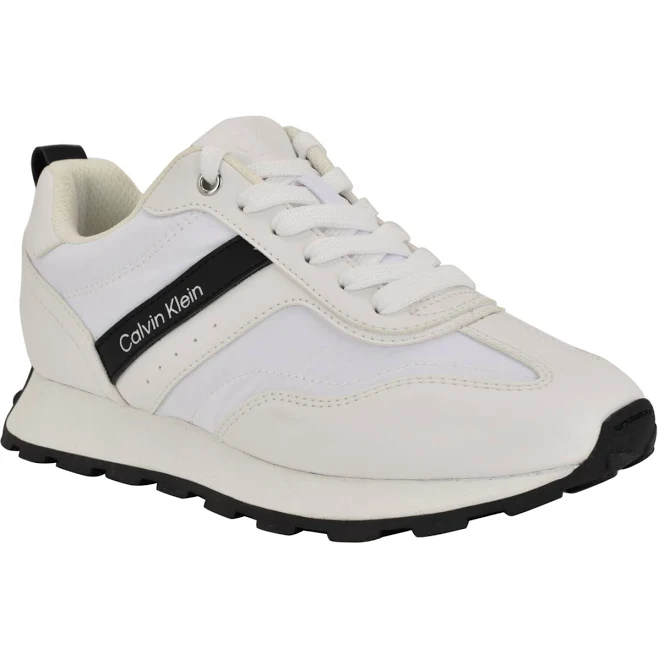 shoes Calvin Klein Women's Tanja Retro Lace-Up Sneakers Macy's $69.3