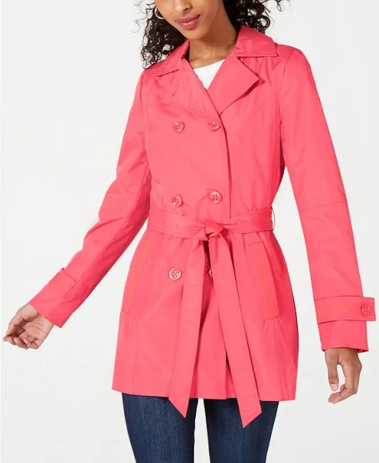 trench coat Celebrity Pink Juniors' Hooded Trench Coat eBay - fashionoutlet4less $39.99