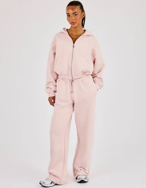 two piece set Cernucci Cropped Zip Through Hoodie & Jogger Cernucci $79.99