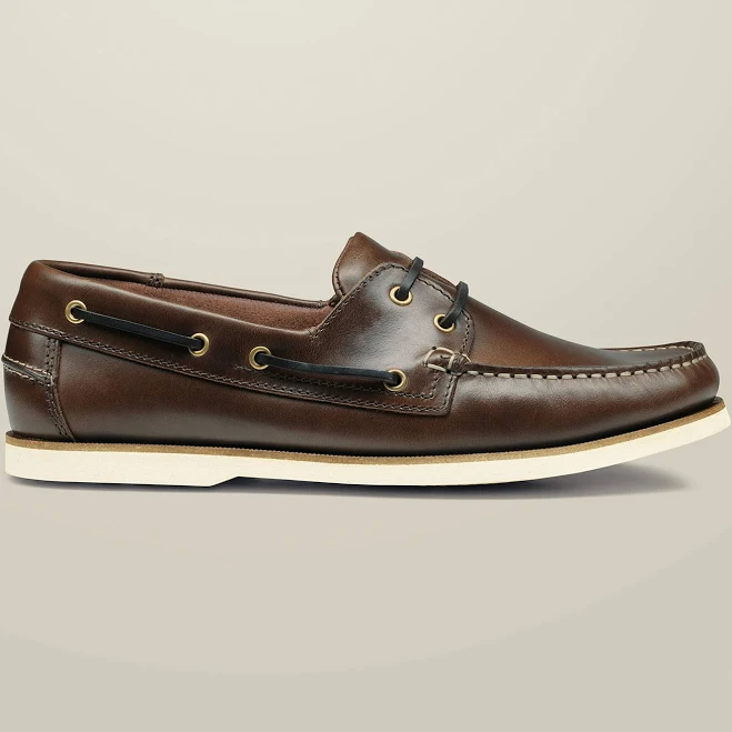 shoes Charles Tyrwhitt Men's Leather Boat Shoes Charles Tyrwhitt US $149
