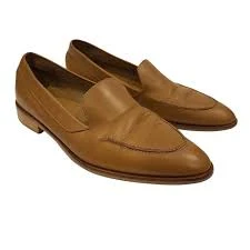 shoes Everlane The Modern Loafer Tan Leather Pointed Toe Flat Classic Career 8 Italy eBay $34