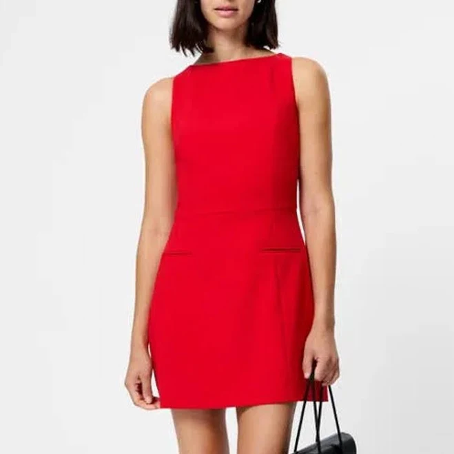 dress French Connection Women's Whisper Boat Neck Mini Dress ModeSens $74