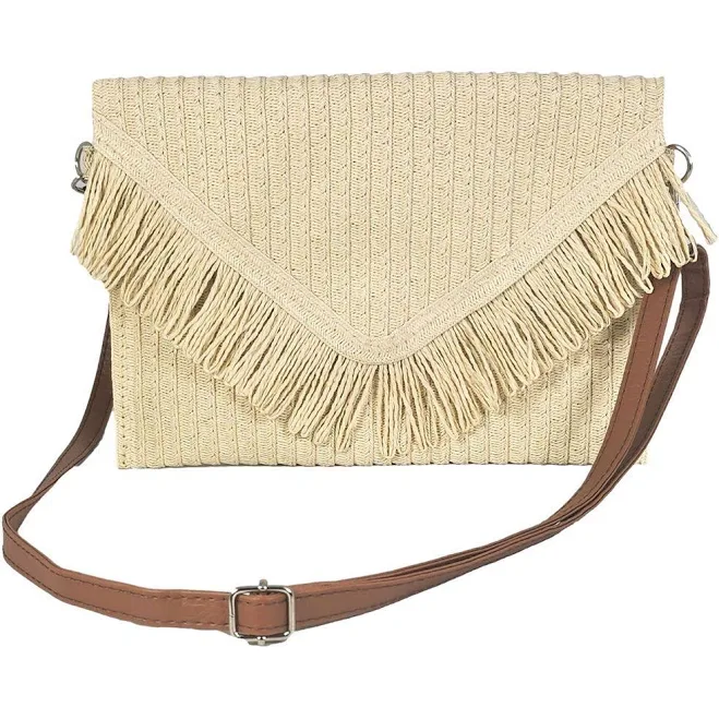 bag Fringe Envelope Clutch illasparkz.com $53.63