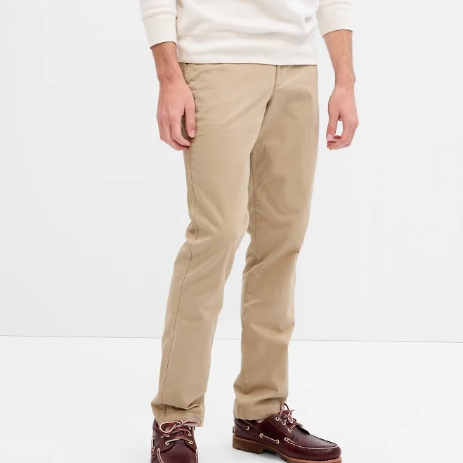 pants Gap Men's Gapflex Essential Slim Fit Khakis Gap Factory $35.99