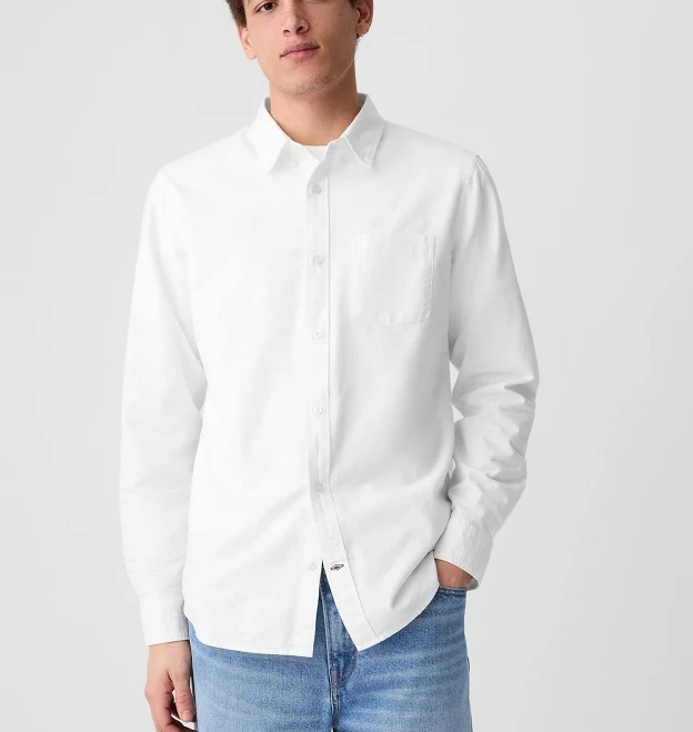 top Gap Men's Oxford Shirt Gap Factory $23.99